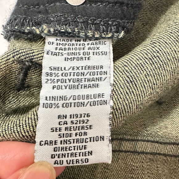 Helmut Lang Dark Wash Mid Rise Skinny Denim Jeans Womens Size 28 - Picture 3 of 10